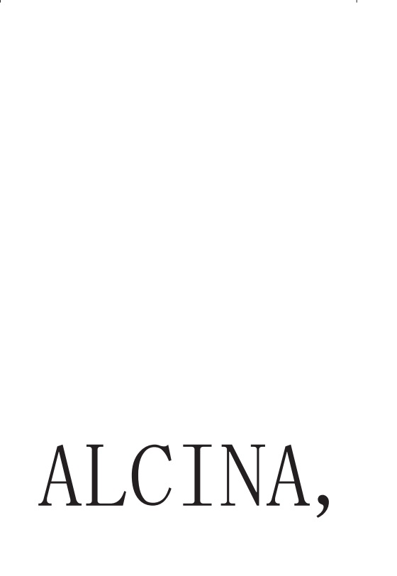 Capa Alcina